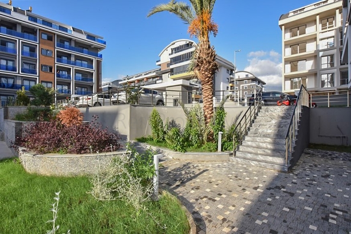 Квартира 1+1 на аренду в новом комплексе района Каргыджак