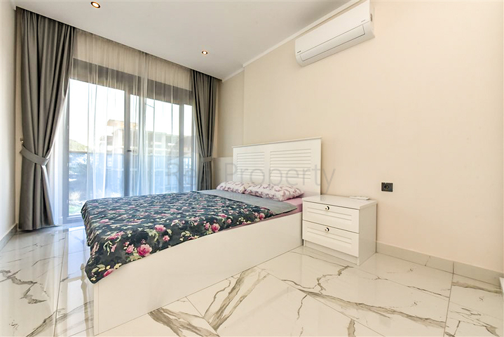 Квартира 1+1 на аренду в новом комплексе района Каргыджак