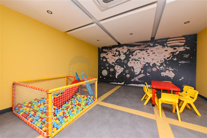 Квартира 1+1 на аренду в новом комплексе района Каргыджак