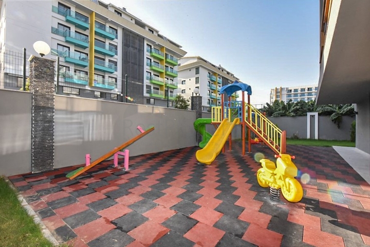 Квартира 1+1 на аренду в новом комплексе района Каргыджак