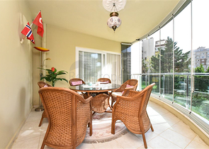 Большая квартира 2+1 в районе Махмутлар 