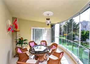 Большая квартира 2+1 в районе Махмутлар 