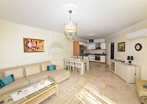 Большая квартира 2+1 в районе Махмутлар 