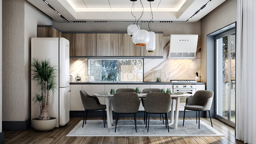 Инвестиционный проект с шикарным видом на море и город Бодрума