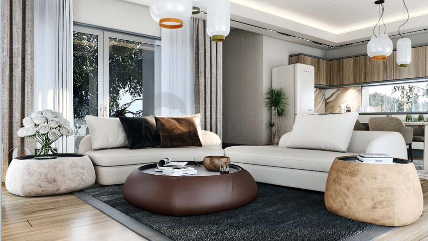 Инвестиционный проект с шикарным видом на море и город Бодрума