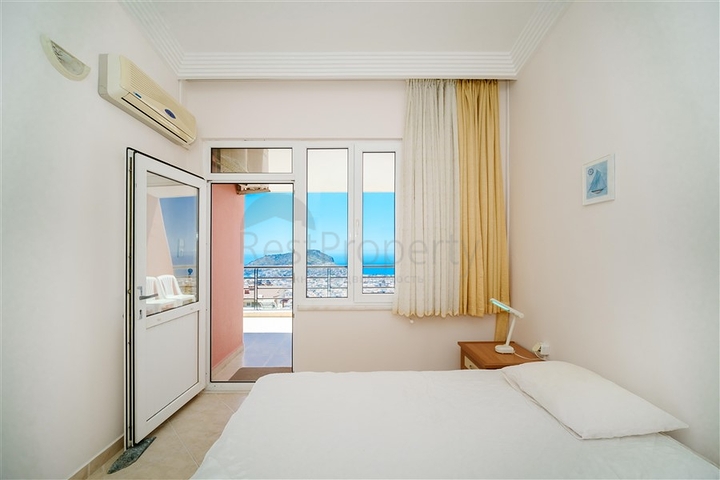 Пентхаус 2+1 с видом на море