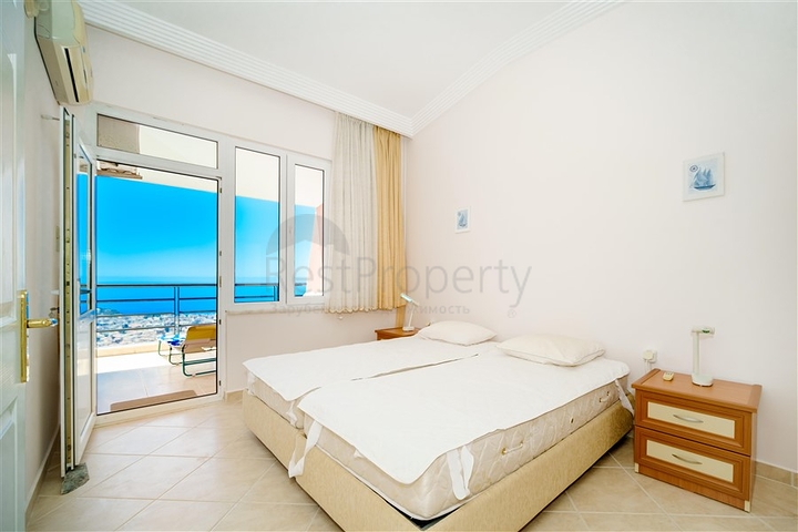 Пентхаус 2+1 с видом на море