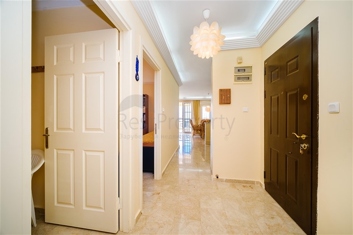 Квартира планировкой 2+1 с лучшими видовыми характеристиками в Алании.