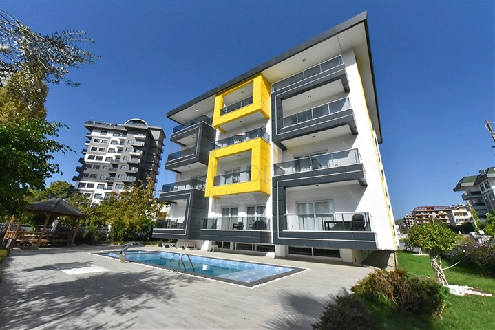 Квартира 1+1 в уютном комплексе в районе Авсаллар