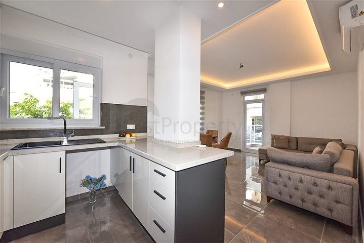 Квартира 1+1 в уютном комплексе в районе Авсаллар