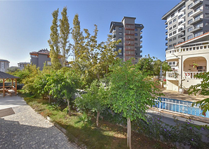 Квартира 1+1 в уютном комплексе в районе Авсаллар