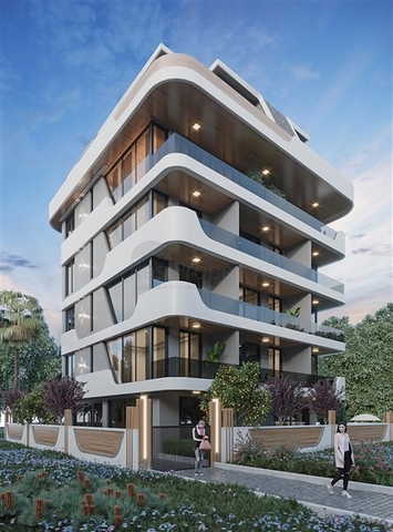 Пентхаус 2+1 в 50м от пляжа Клеопатра