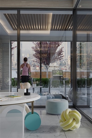 Пентхаус 2+1 в 50м от пляжа Клеопатра