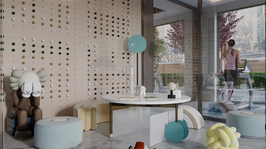 Пентхаус 2+1 в 50м от пляжа Клеопатра