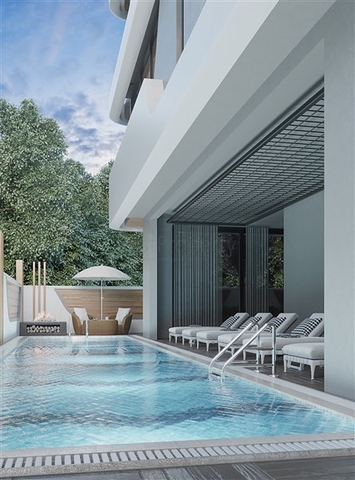 Пентхаус 2+1 в 50м от пляжа Клеопатра