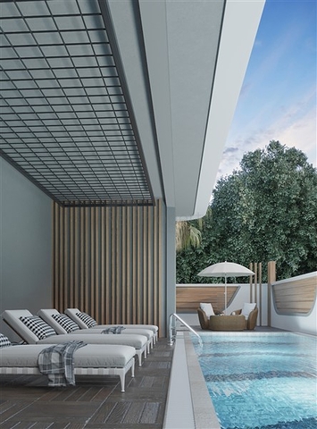 Пентхаус 2+1 в 50м от пляжа Клеопатра