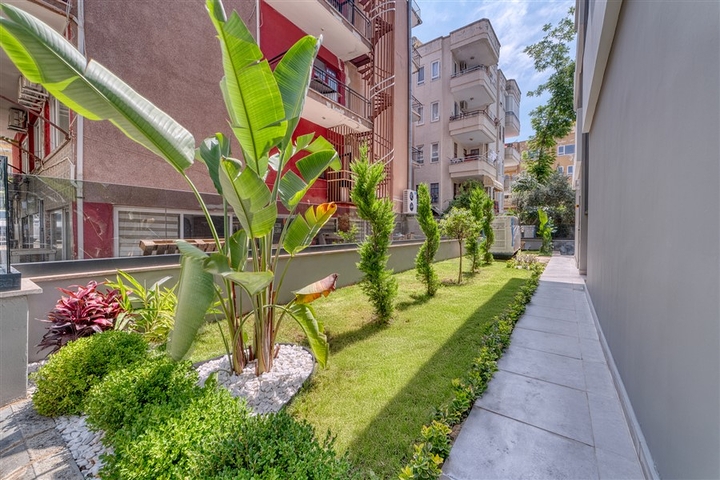 Квартира 2+1 в сердце Алании в районе Клеопатра