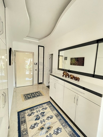 Меблированная квартира планировкой 2+1 в районе Оба