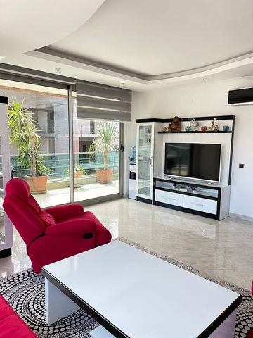 Меблированная квартира планировкой 2+1 в районе Оба