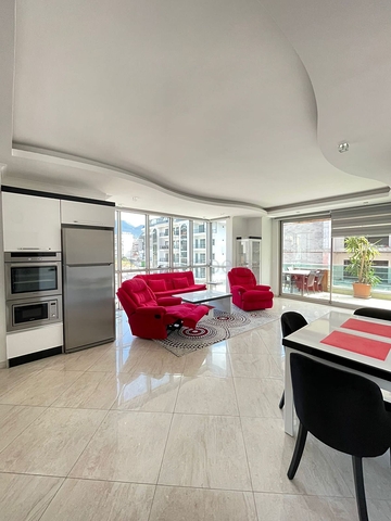 Меблированная квартира планировкой 2+1 в районе Оба