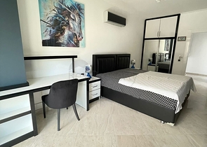 Меблированная квартира планировкой 2+1 в районе Оба