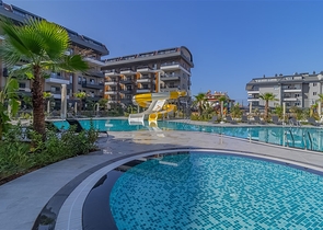 Квартира 3+1 в новом комплексе с большой территорией