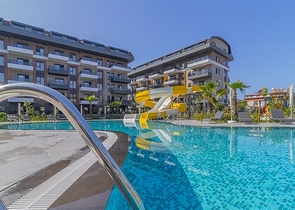 Квартира 3+1 в новом комплексе с большой территорией