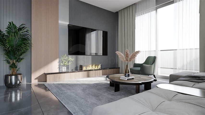 Проект на завершающей стадии строительства в районе Авсаллар 