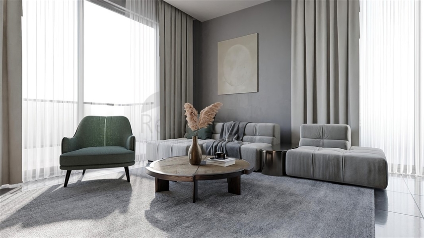 Проект на завершающей стадии строительства в районе Авсаллар 