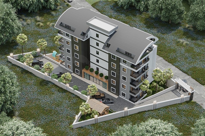 Проект на завершающей стадии строительства в районе Авсаллар 