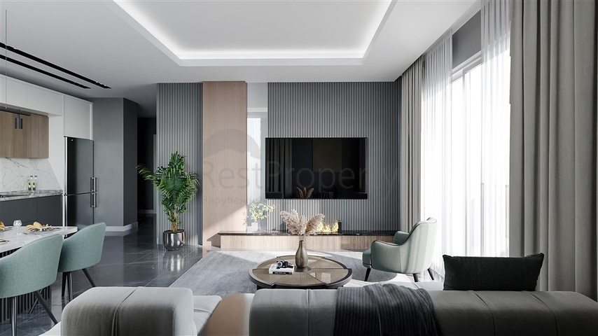 Проект на завершающей стадии строительства в районе Авсаллар 