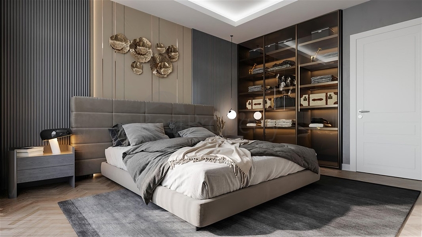 Проект на завершающей стадии строительства в районе Авсаллар 