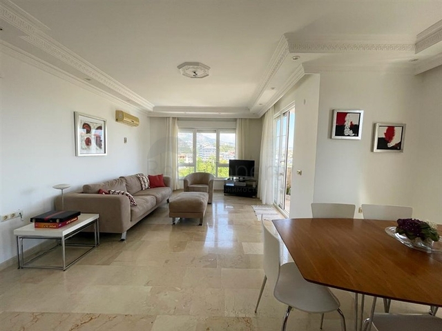 Квартира 2+1 с панорамным видом на горы в районе Тосмур