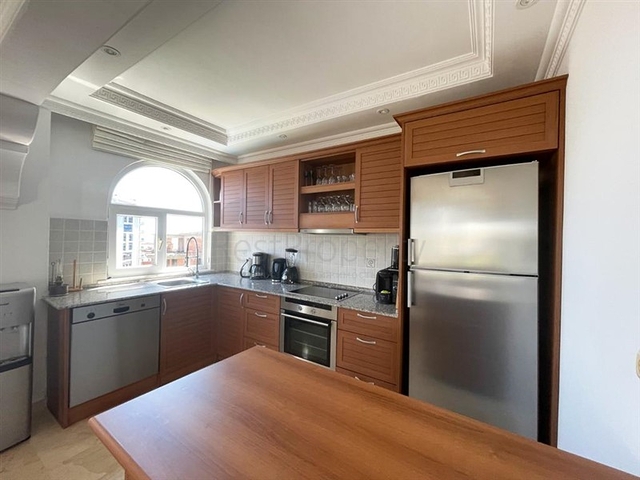 Квартира 2+1 с панорамным видом на горы в районе Тосмур