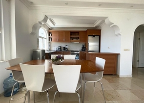 Квартира 2+1 с панорамным видом на горы в районе Тосмур