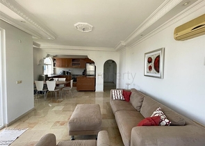 Квартира 2+1 с панорамным видом на горы в районе Тосмур