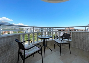 Квартира 2+1 с панорамным видом на горы в районе Тосмур