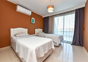 Меблированный пентхаус 2+1 всего в 200 метрах от моря