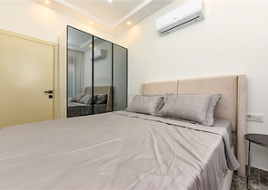 Двухкомнатная квартира с выходом в сад в центре Аланьи