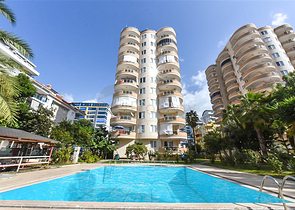 Апартаменты 2+1 в районе Махмутлар