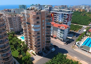 Апартаменты 2+1 в районе Махмутлар