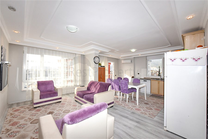 Квартира 2+1 для большой семьи в районе Тосмур 