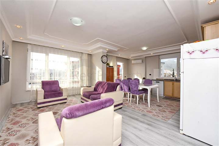 Квартира 2+1 для большой семьи в районе Тосмур 