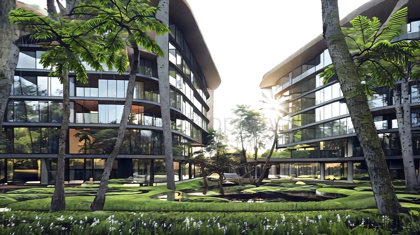 Новый проект в 350 метрах от пляжа Бангтао