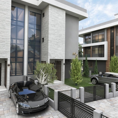 Вилла планировкой 4+2 в престижном районе Алании Тепе