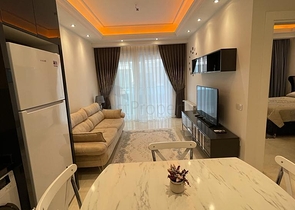 Двухкомнатная меблированная квартира в новом комплексе Махмутлара