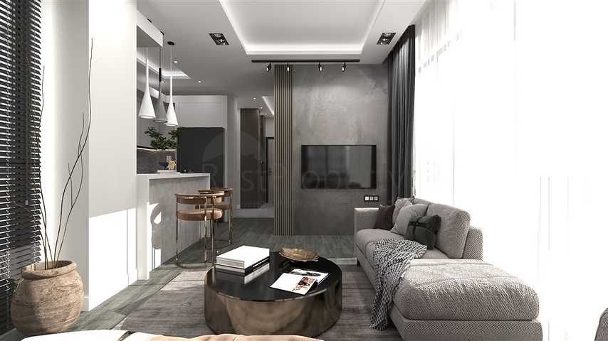 Жилой комплекс на завершающей стадии строительства в микрорайоне Тедже