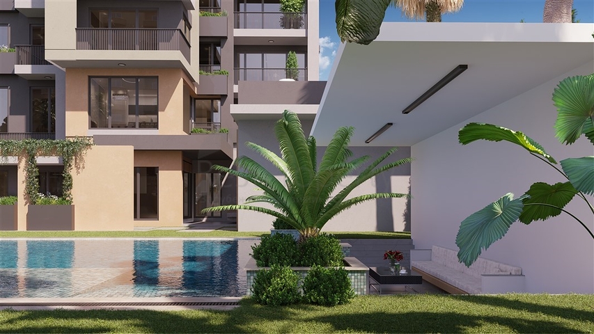 Жилой комплекс на завершающей стадии строительства в микрорайоне Тедже