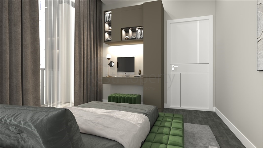 Жилой комплекс на завершающей стадии строительства в микрорайоне Тедже