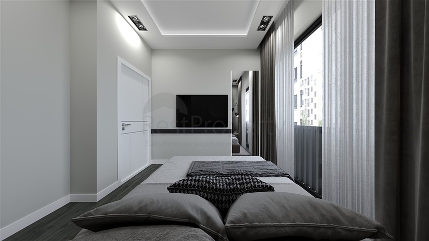 Жилой комплекс на завершающей стадии строительства в микрорайоне Тедже